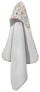 Κάπα Βαμβακερή 75x75+36εκ. Letters Multi Guy Laroche