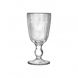 Ποτήρι Κρασιού Γυάλινο Διάφανο Roche 340ml-8x8x16,6εκ. Estia 07-36720