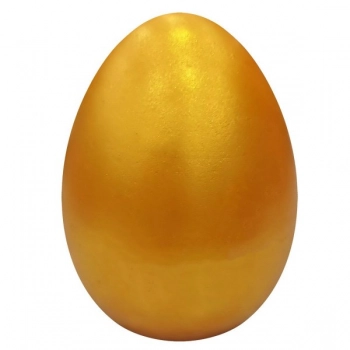 Πασχαλινό Διακοσμητικό Αυγό Κεραμικό Χρυσό 9x12εκ. Bunny's 73-2207