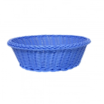 Ψωμιέρα Polyrattan Μπλε Art Et Lumiere 24x8εκ. 03351