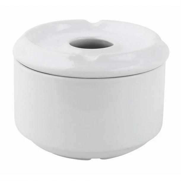 Σταχτοδοχείο Πορσελάνης Αντιανεμικό Λευκό Φ10x7,5εκ. TABLE ACCES Z002 Oriana Ferelli XG0XCCZ002