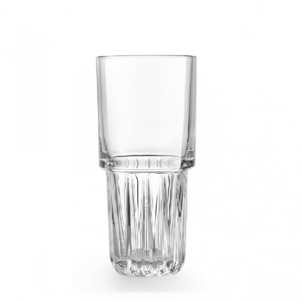 Ποτήρι Στοιβαζόμενο Γυάλινο Διάφανο 355ml-7,4x15,8εκ. Summit Everest ESPIEL S003543K12