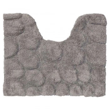 Ταπέτο Λεκάνης Βαμβακερό 50x60εκ. Pebbles Grey Sealskin 294416414