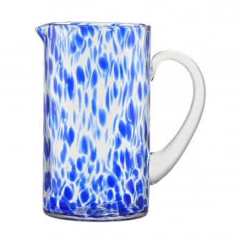 Κανάτα Γυάλινη 1400ml Μπλε Colorburst Estia 01-40840