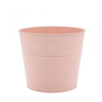 Κουβαδάκι Μεταλλικό Ροζ iliadis 18x16εκ. 85615