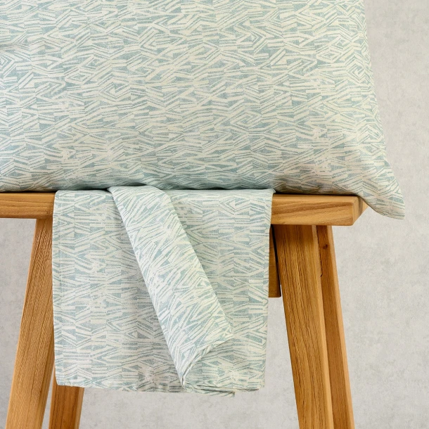 Σετ Σεντόνι Με 2 Μαξιλαροθήκες Polycotton King Με Λάστιχο 180x200+32εκ. Rafaelo Petrol Casual Line Mini Melinen 20005425