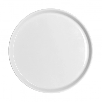 Πιάτο Ρηχό Φαγητού Πορσελάνης 26x1,8εκ. Kyra White Estia 07-38403