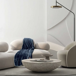 Κουβέρτα Fleece Καναπέ 130x170εκ. Essential 4442 Royal Blue Greenwich Polo Club