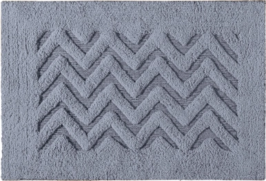 Ταπέτο Μπάνιου Βαμβακερό 55x85εκ. Nepal Titanium Guy Laroche
