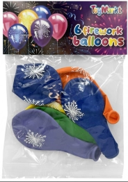 Μπαλόνια Πυροτεχνήματα Σετ 6τμχ 30εκ. Toy Markt 71-3464