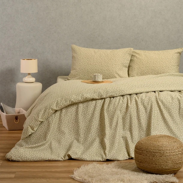 Σετ Σεντόνια Φανελένια Υπέρδιπλα 235x260εκ. Elise Greige Winter Line Melinen 20005056