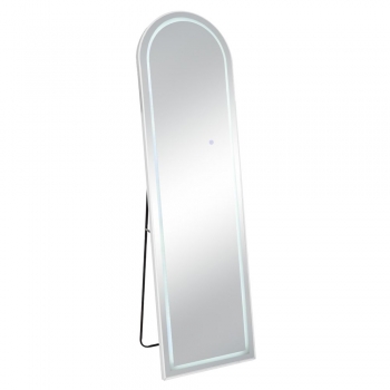 Καθρέπτης Επιδαπέδιος Μεταλλικός Με Led Λευκός 50x170εκ. iliadis 91474