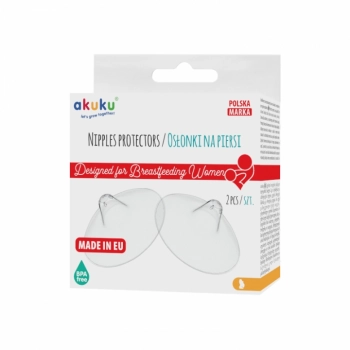 Ψευδοθηλές Σιλικόνης Σετ 2τμχ Σε Θήκη akuku A0249