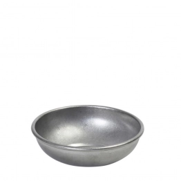 Μπωλάκι Σερβιρίσματος Ανοξείδωτο 18/10 Ασημί Snow ESPIEL 7,7x7,7x2,3εκ. FEV124