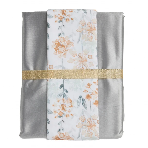 Σετ 2τμχ Τραπεζομάντηλο & Runner Polyester 140x180εκ./45x180εκ. Kitchen 0867 Grey Das Home