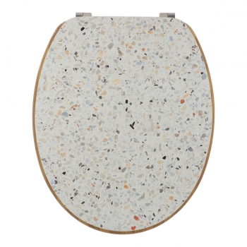 Καπάκι Λεκάνης MDF Με Ανοξείδωτους Μεντεσέδες 35,5x43x4εκ. MRShome DS-0520000