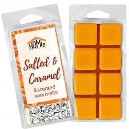 Wax Melt Σετ 8τμχ Κύβοι Salted Caramel 80gr Homie 37-464