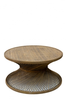 Τραπεζάκι Ξύλινο Καφέ 80x42εκ. Zen Collection 24.18.50047