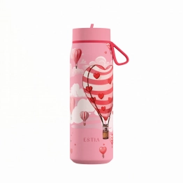 Θερμός Με Καλαμάκι Ανοξείδωτος Love Ascend Pulse Save The Aegean Estia 500ml 01-42455