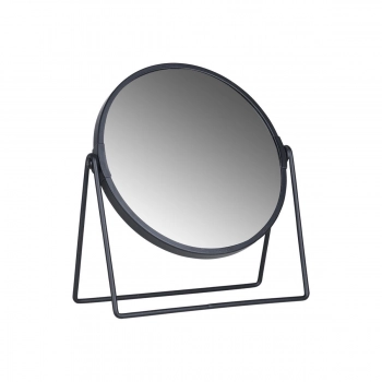 Καθρέπτης Επιτραπέζιος Με Μεταλλική Βάση Μαύρος 18,5x7,5x20,5εκ. Estia 02-34016