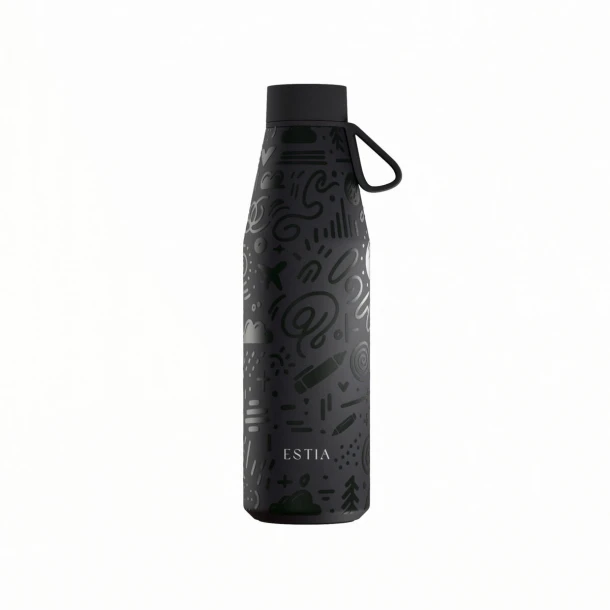 Θερμός-Μπουκάλι Ανοξείδωτο Noir Echo Flow Save The Aegean Estia 500ml 01-42059
