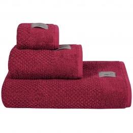 Πετσέτα Βαμβακερή Προσώπου 50x90εκ. Premium 4122 Bordeaux Greenwich Polo Club