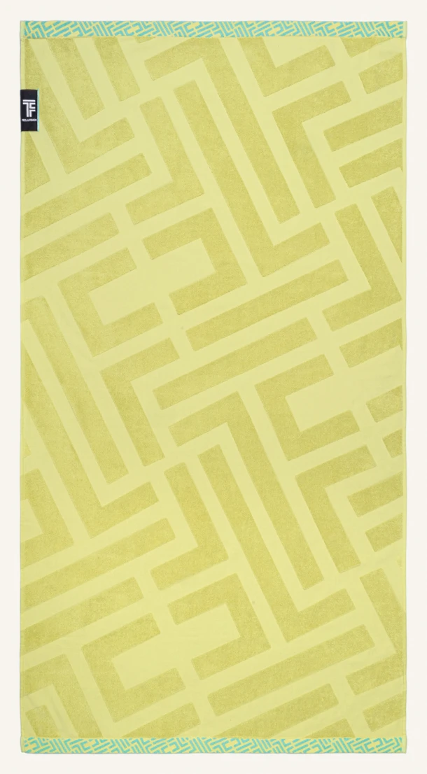 Πετσέτα Θαλάσσης Βαμβακερή 90x180εκ. Fresh Lime Feel and Touch