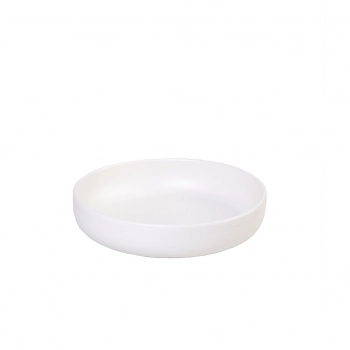 Πιάτο Βαθύ Πορσελάνης Terra Matt Cream ESPIEL 20εκ. 