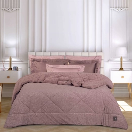 Κουβερτοπάπλωμα Κοτλέ-Sherpa King 240x250εκ. Essential 4436 Nude Greenwich Polo Club