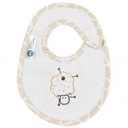 Σαλιάρα Polycotton Μεσαία Sheep Εκρού 19293