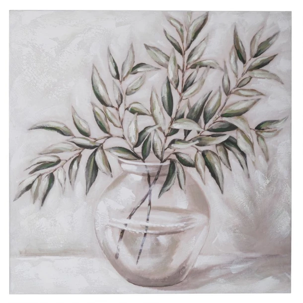 Πίνακας Καμβάς Ελαιογραφία Plant 80x80εκ. iliadis 92730