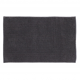 Ταπέτο Μπάνιου Αντιολισθητικό Chenille 60x90εκ. Bathmats 0773 Ανθρακί Das Home
