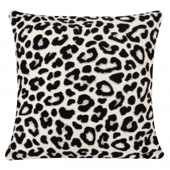 Διακοσμητικό Μαξιλάρι Chenille 40x40εκ. Essential 3934 Ώχρα-Μαύρο Greenwich Polo Club