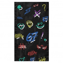 Πετσέτα Θαλάσσης Microfiber Με Τσαντάκι 90x180εκ. Six Seven Estia 01-44480
