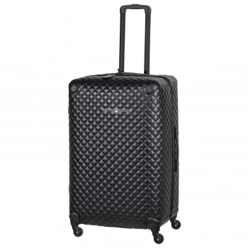 Βαλίτσα Large 65x43x27εκ. Premium 7503 Leather Like Black Greenwich Polo Club