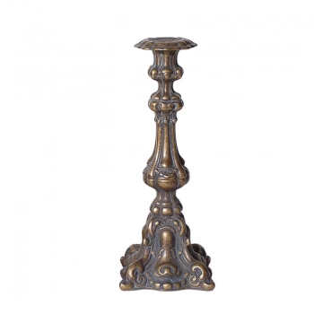 Κηροπήγιο 26εκ. Μπρούτζινο Αντικέ Royal Art STL1157BR