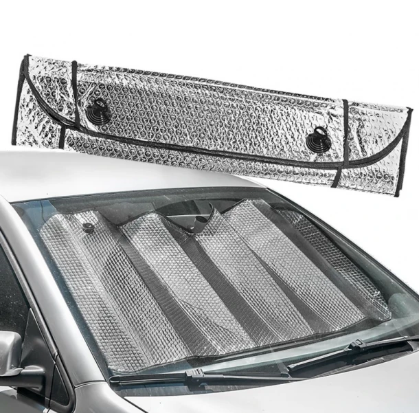 Ηλιοπροστασία Αυτοκινήτου Aluminium 130x60εκ. Summer Tiempo 42-1503