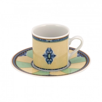 Σετ 6τμχ Φλυτζάνια Καφέ Πορσελάνης WM Collection 100ml N16904