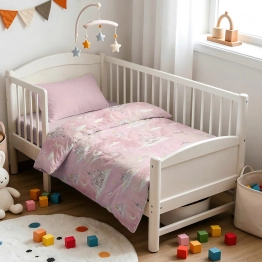 Πάπλωμα Βαμβακοσατέν Κούνιας 110x160εκ. Princess Prime Line Baby Melinen 20006644