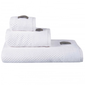 Πετσέτα Βαμβακερή Χεριών 30x50εκ. Premium 4115 Royal White Greenwich Polo Club