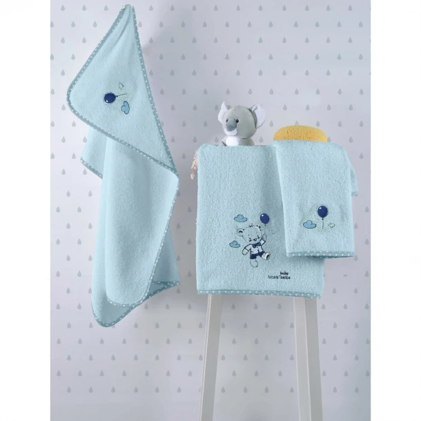 Κάπα Βαμβακερή Bebe 75x75εκ. Greg Makis Tselios