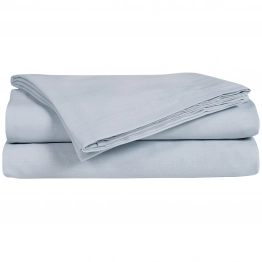 Σεντόνι Μεμονωμένο Βαμβακερό Υπέρδιπλο 230x260εκ. Colours 1018 Light Grey Das Home