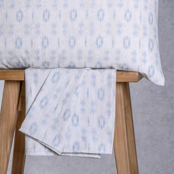 Σετ Σεντόνι Με 1 Μαξιλαροθήκη Polycotton Μονό Με Λάστιχο 100x200+32εκ. River Light Grey Casual Line Mini Melinen 20006032