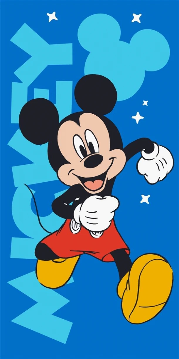 Πετσέτα Θαλάσσης Παιδική Quick Dry Microfiber 70x140εκ. Disney Home Mickey 540 Blue Dimcol