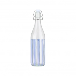 Μπουκάλι Γυάλινο-Μεταλλικό Ligne Blue 1000ml Estia 01-39592