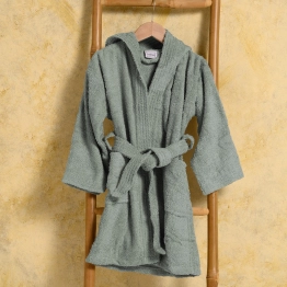 Μπουρνούζι Παιδικό Βαμβακερό 10-12 Ετών Aqua Bloom Kids Melinen 20003895