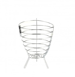 Φρουτιέρα Ψηλή Μεταλλική Inox  ESPIEL 26x31,5εκ. MTT105