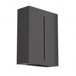 Επιτοίχια Χαρτοθήκη Matt Anthracite 28,5x10x37εκ. Pam & Co 122-113