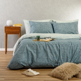 Σετ Σεντόνια Polycotton Μονά Με Λάστιχο 100x200+32εκ. Rafaelo Petrol Casual Line Melinen 20005269