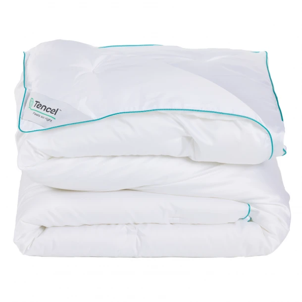 Πάπλωμα Tencel King Size 240x260εκ. Comfort 1429 Λευκό Das Home